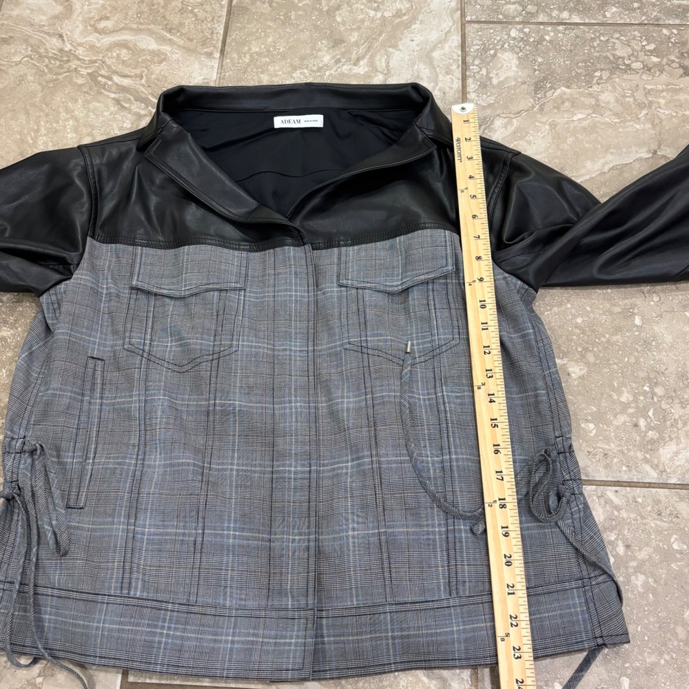 ADEAM Oversized Ruched Jacket‎ Size Small - Picture 16 of 16